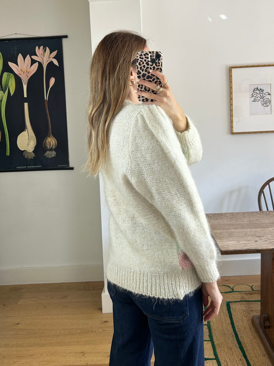 Pastel Mohair Jumper - M