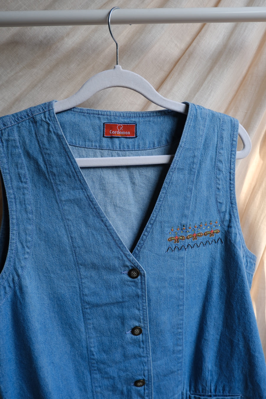 Denim Waistcoat - M