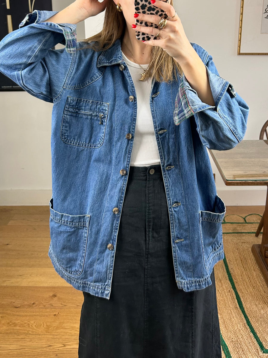 Denim Chore Jacket - M