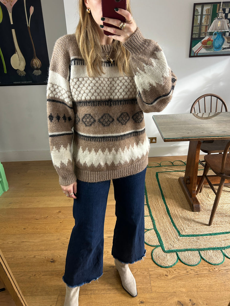 Peruvian Wool Jumper - M