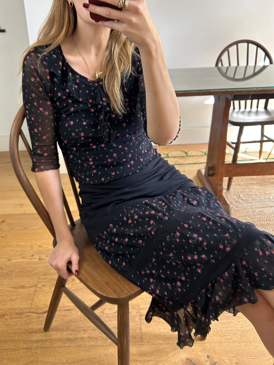 Rose Floral Co-Ord - UK 8