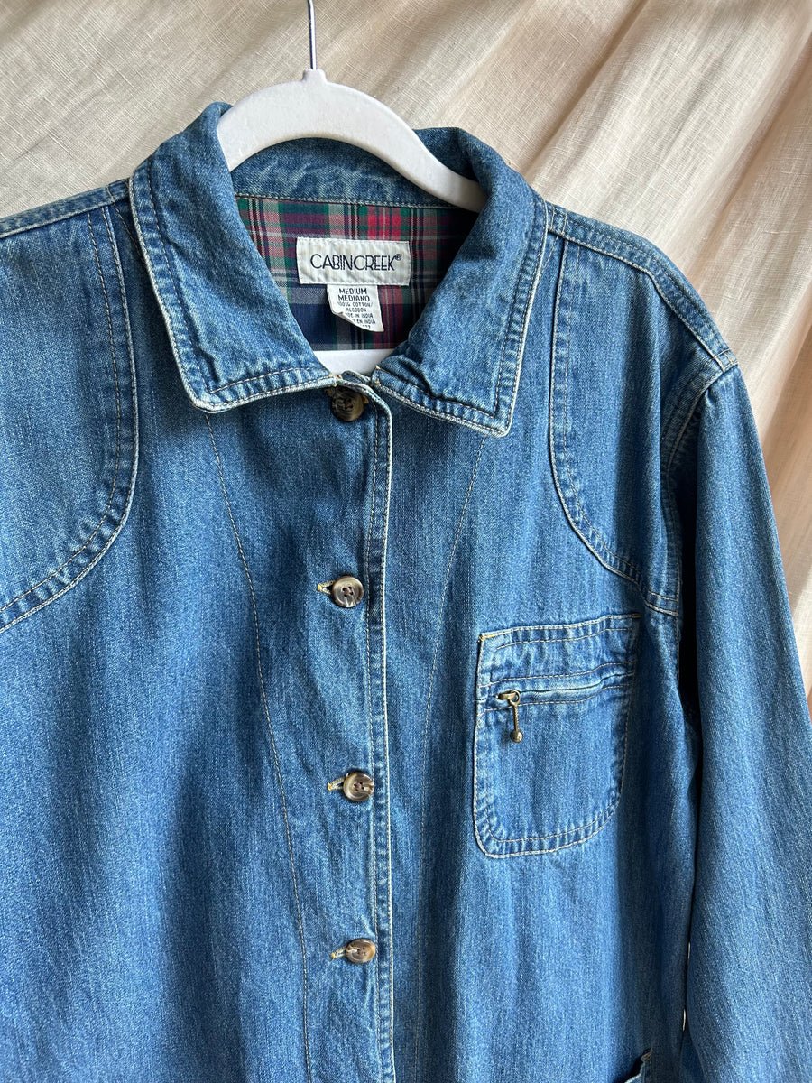 Denim Chore Jacket - M