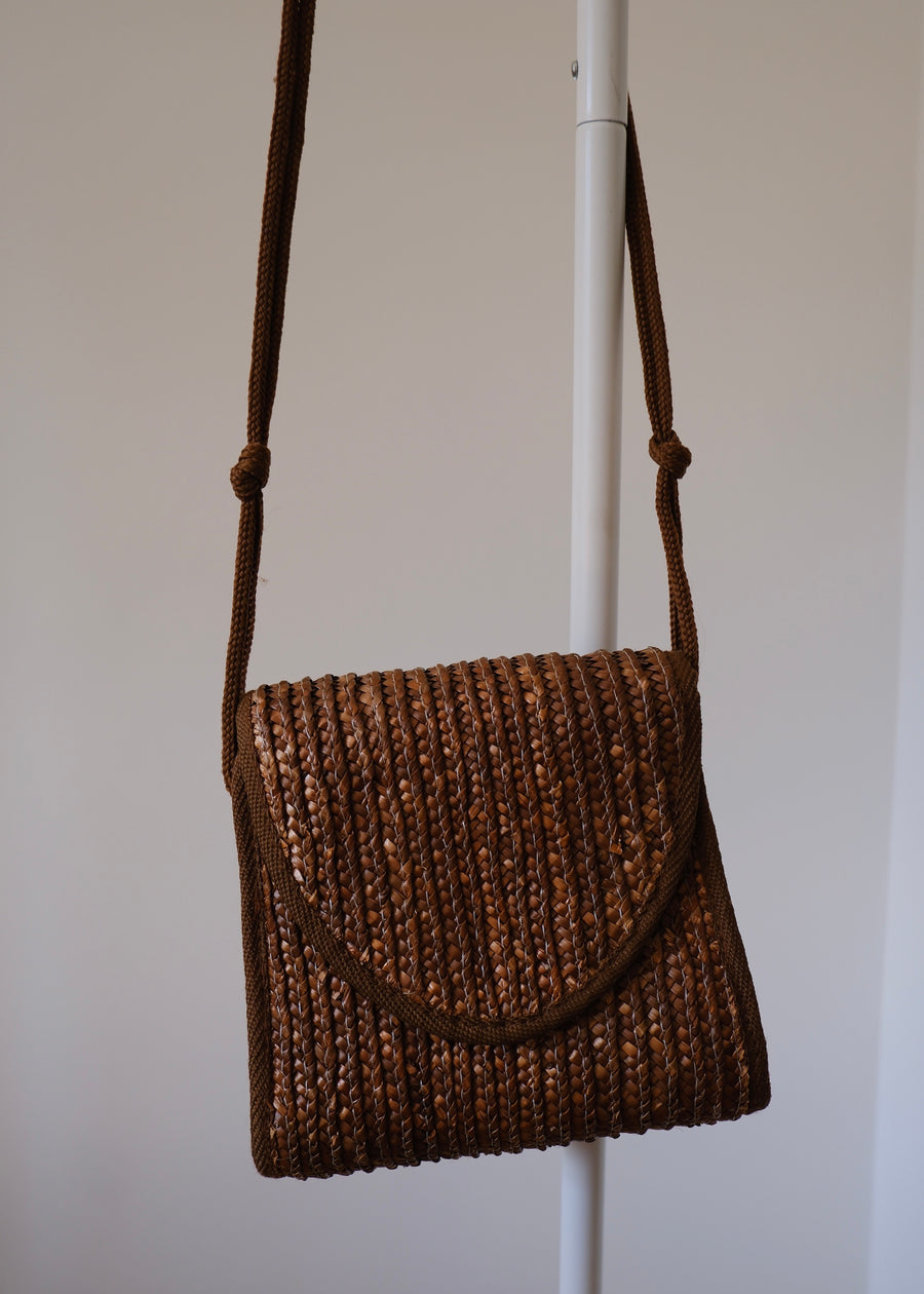 Brown Straw Bag