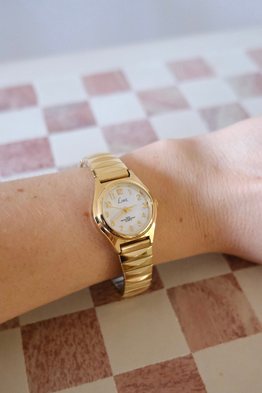 Limit Gold Plated Stretchy Watch