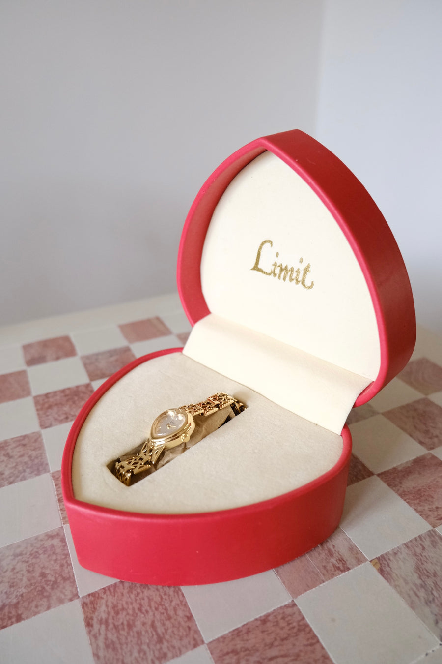 Limit Gold Plated Heart Watch