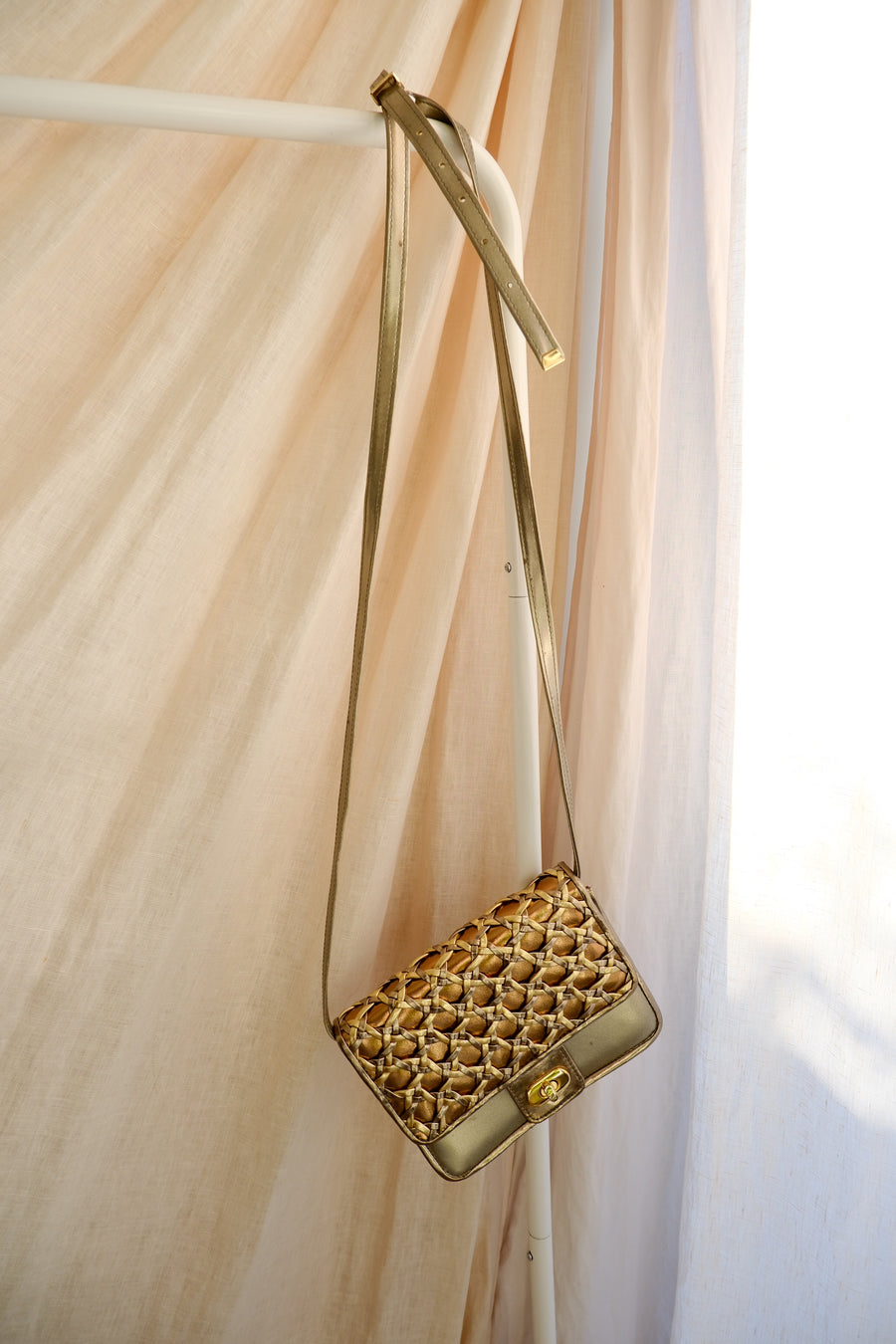 Woven Metallic Bag