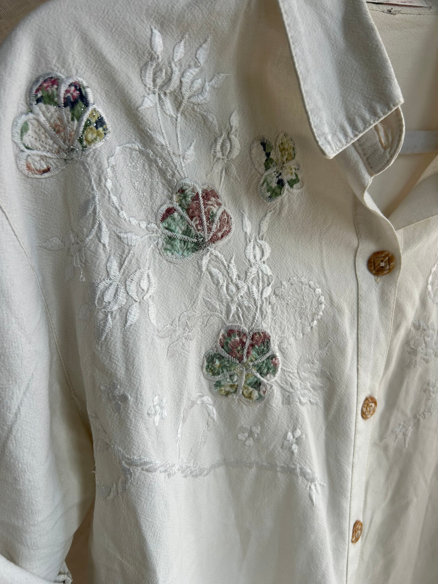 Embroidered Shirt - M