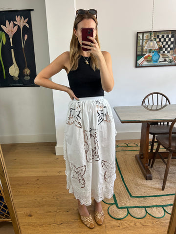 Reworked Lace Skirt - UK 6-10