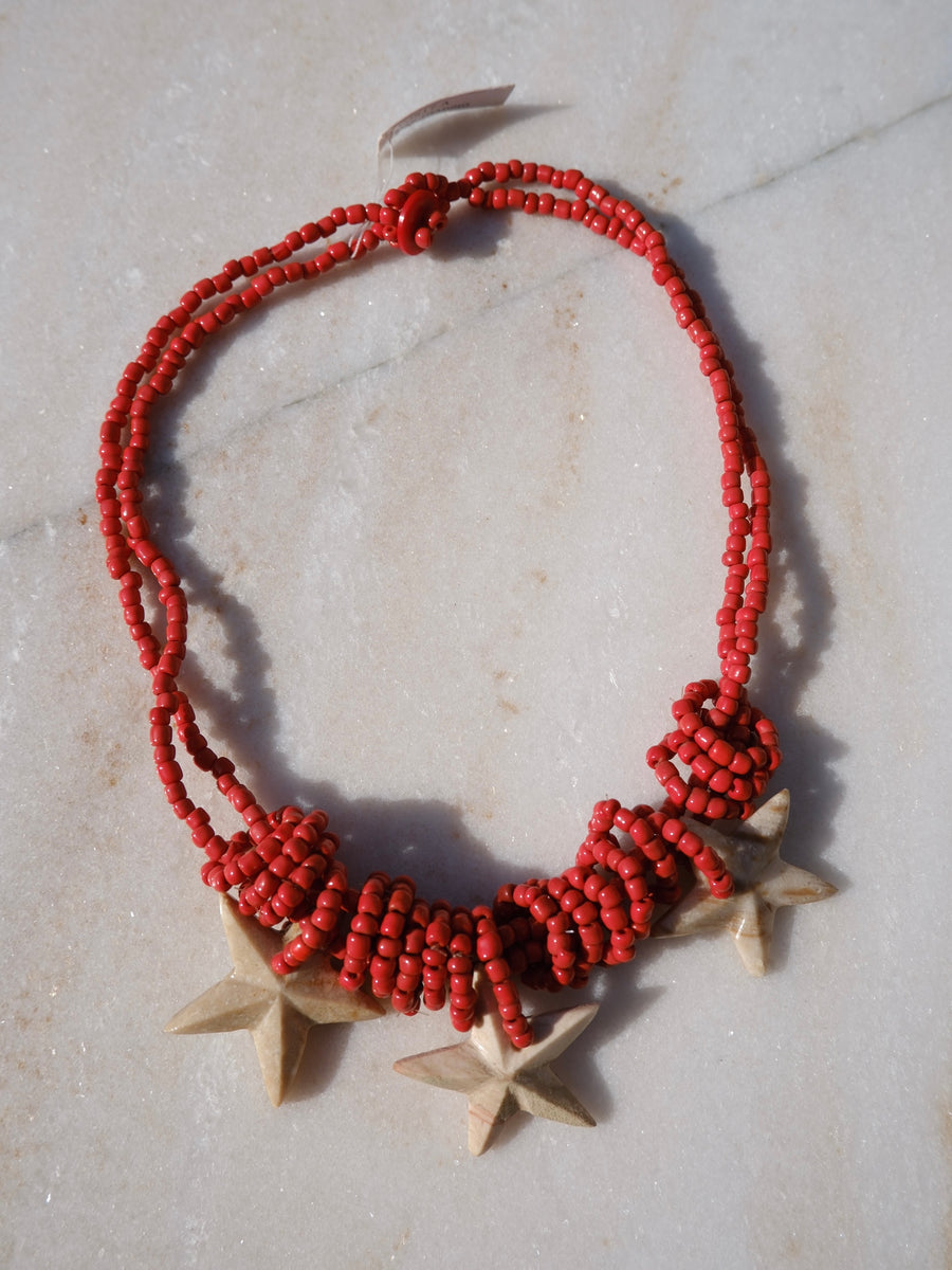 Bead Star Necklace