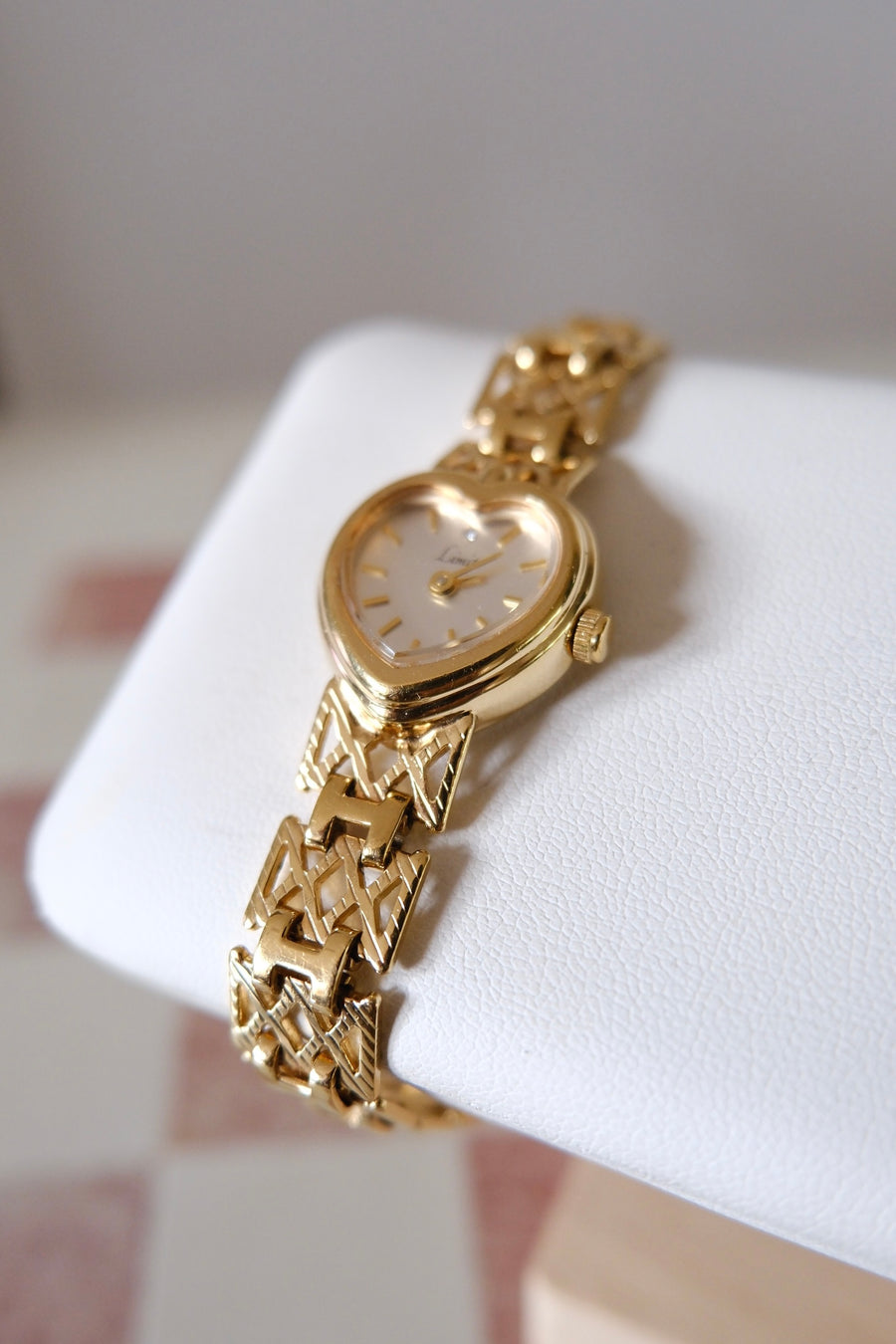 Limit Gold Plated Heart Watch