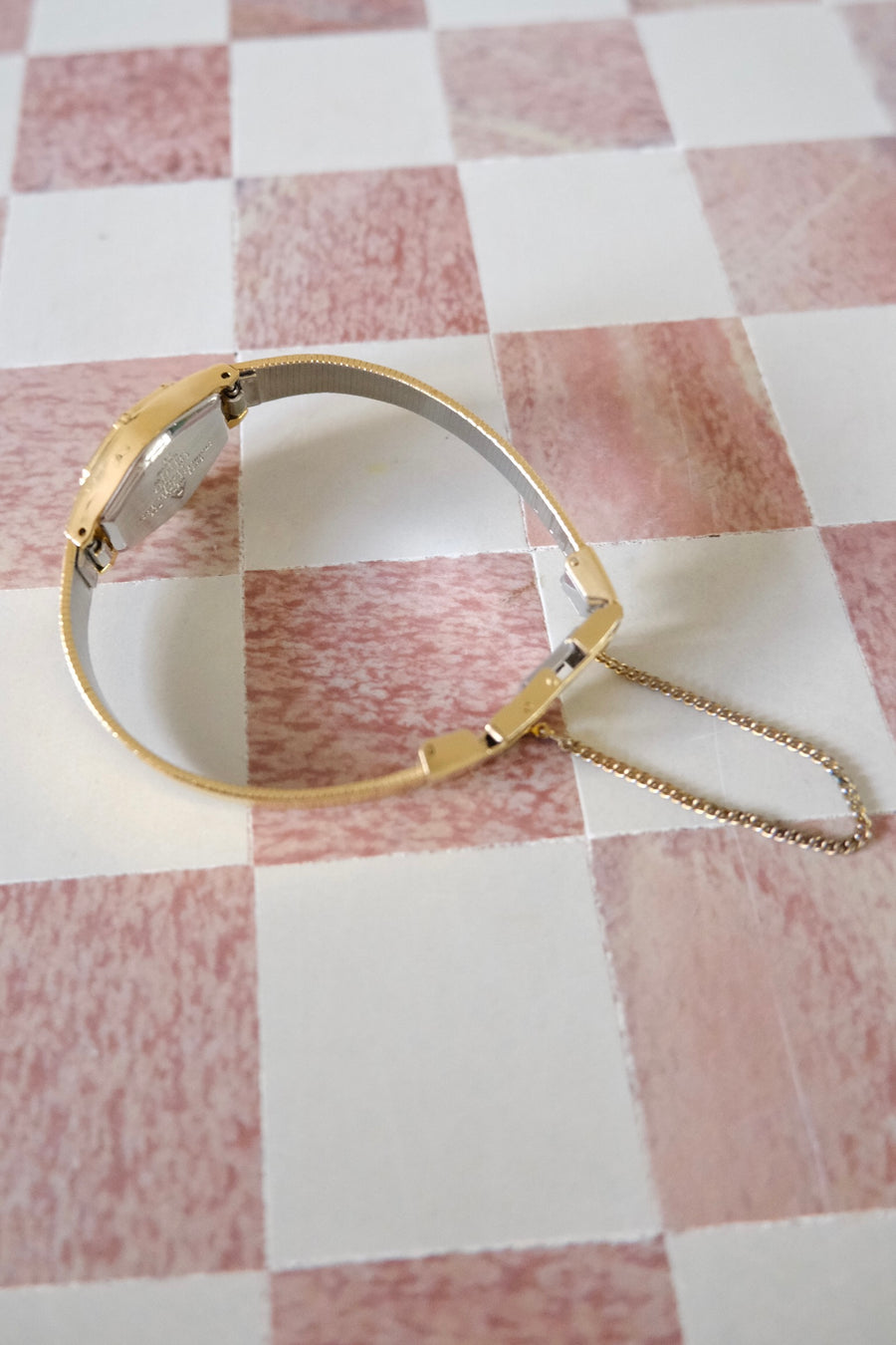 Accurist Gold Plated Octagon Face Watch