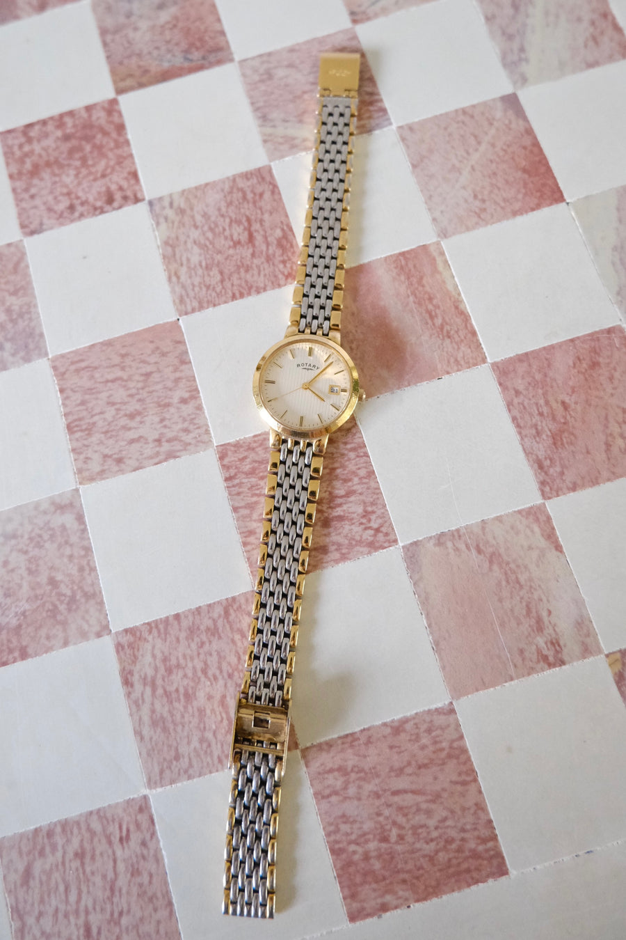 Rotary Gold Plated Two Tone Watch