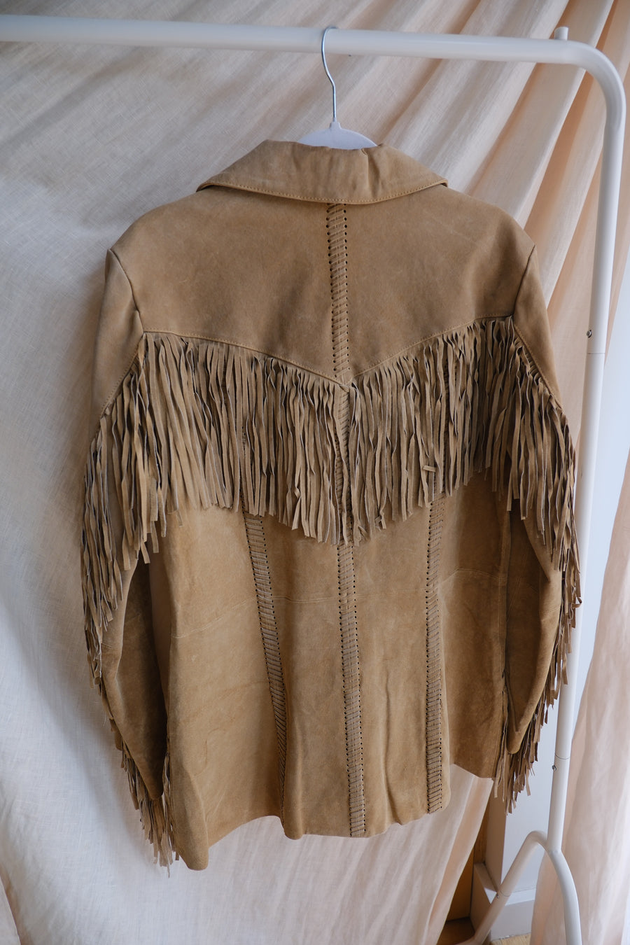 Suede Tassel Jacket - S