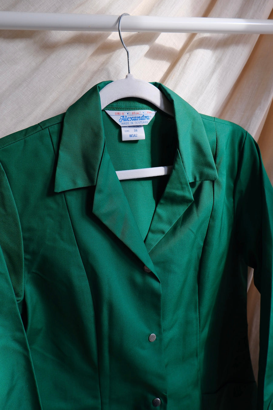 Green Workwear Duster Jacket - XS-S