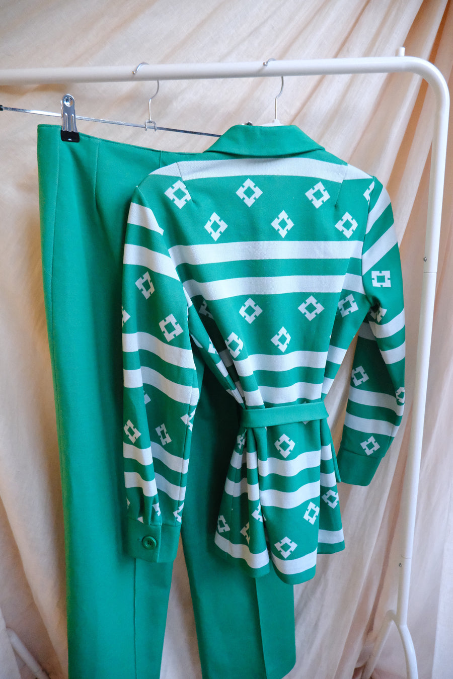 Green Flared Co-Ord - UK 8/10