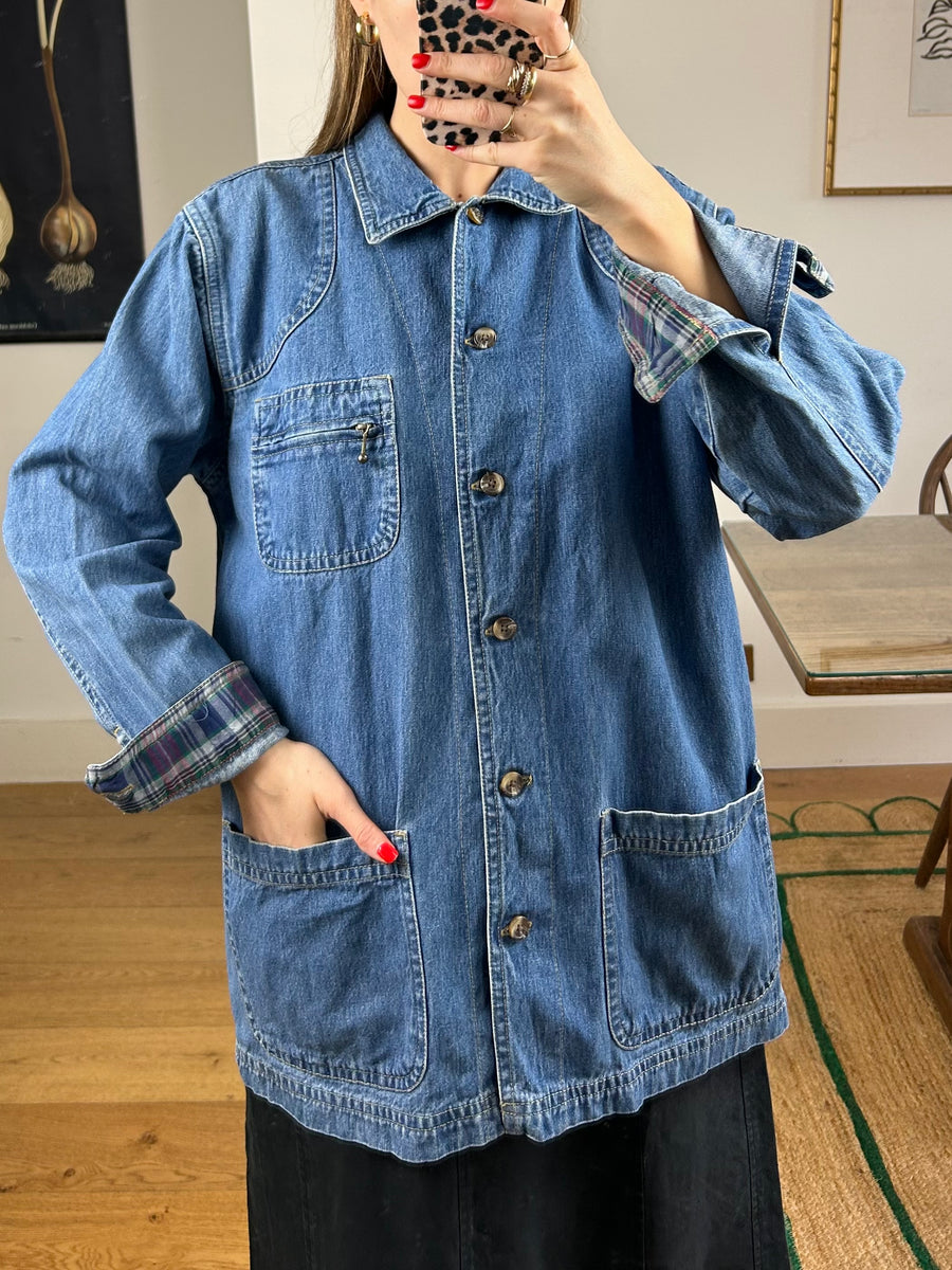 Denim Chore Jacket - M