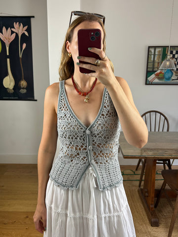 Crochet Vest - S/M
