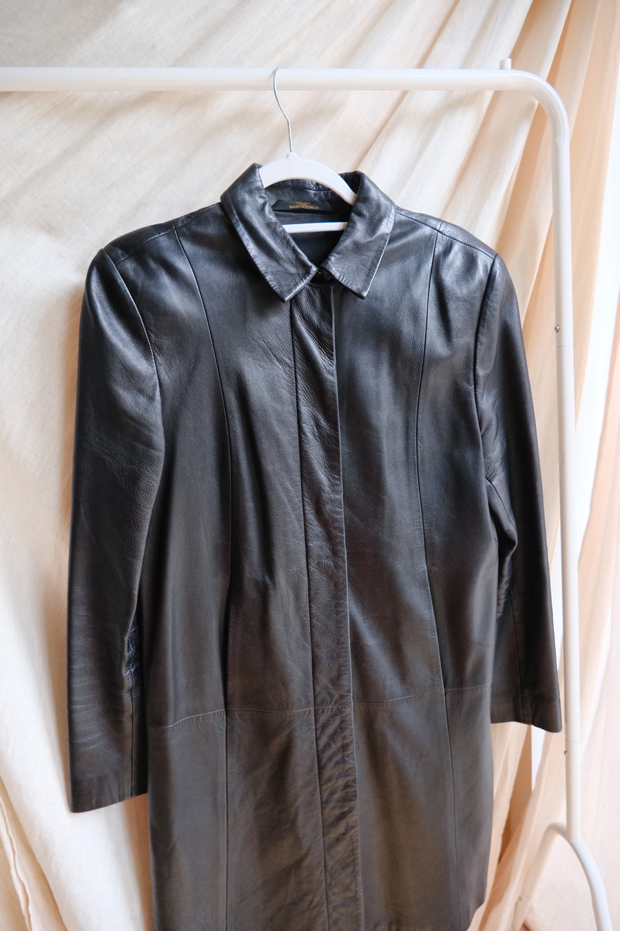 Black Leather Jacket - S