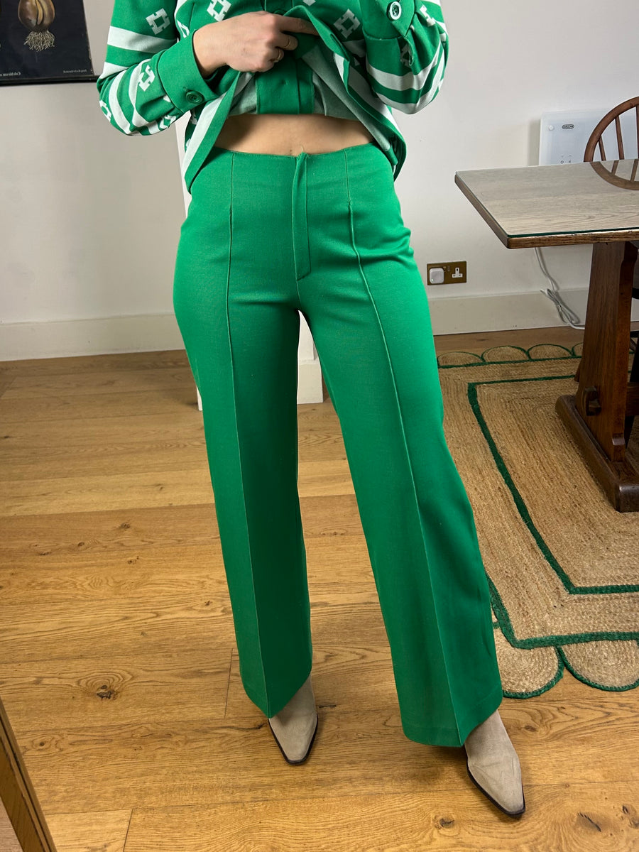 Green Flared Co-Ord - UK 8/10