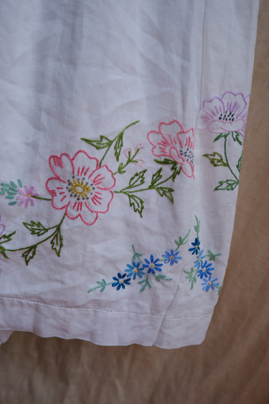 Reworked Embroidered Dress - UK 8