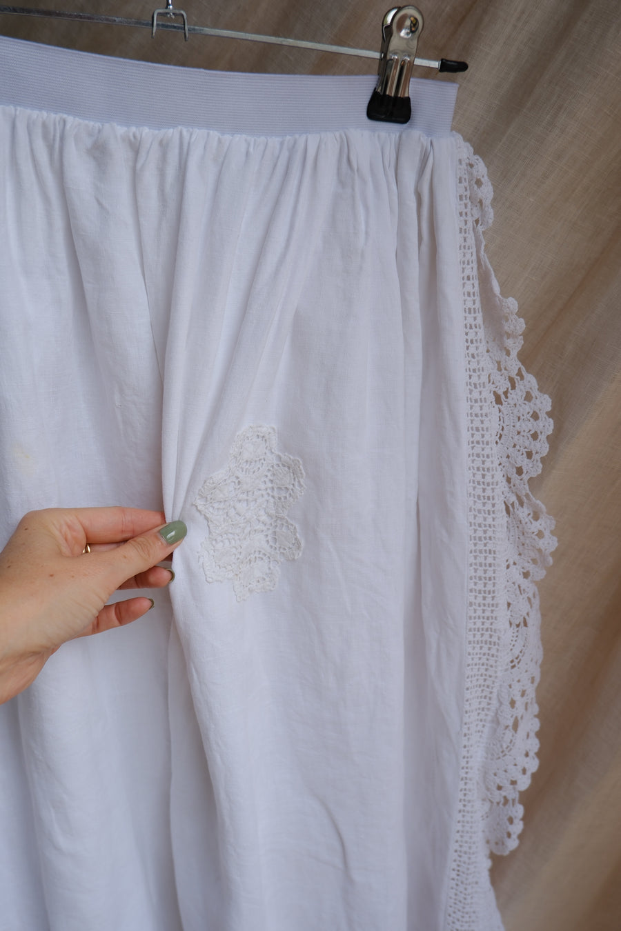 Reworked Lace Skirt - UK 6-10