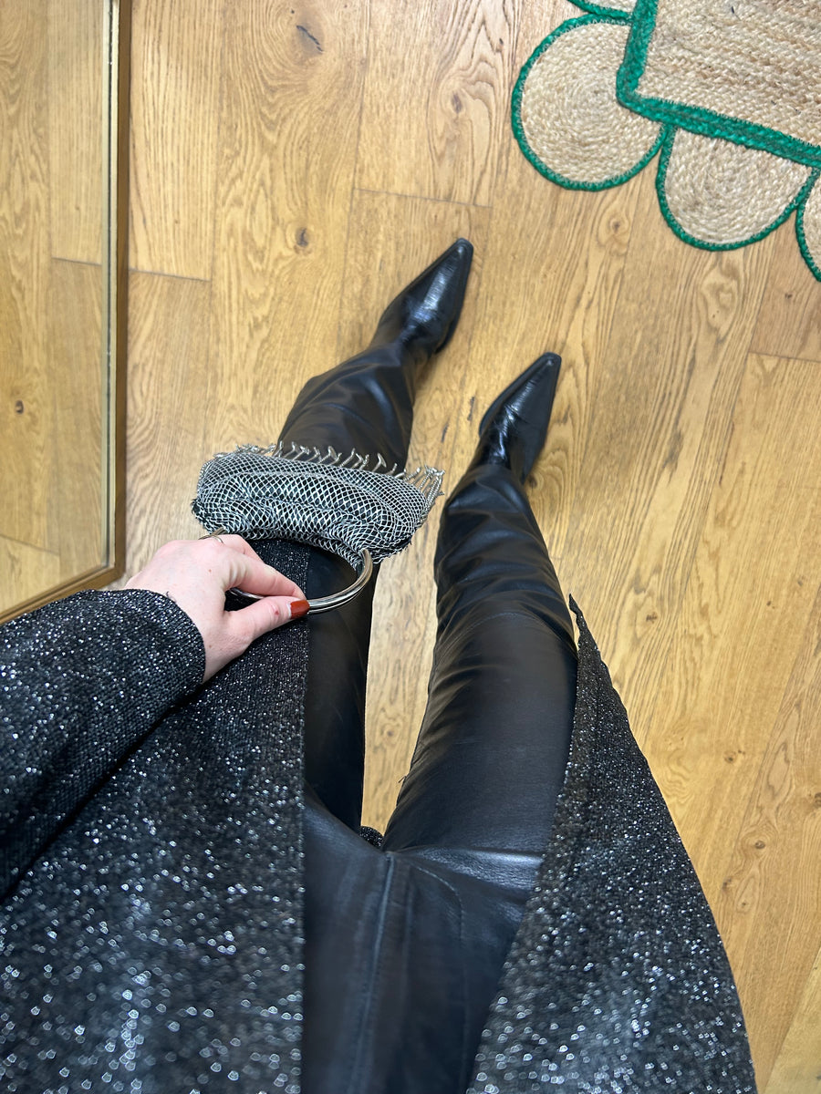 Metallic Long Top - M