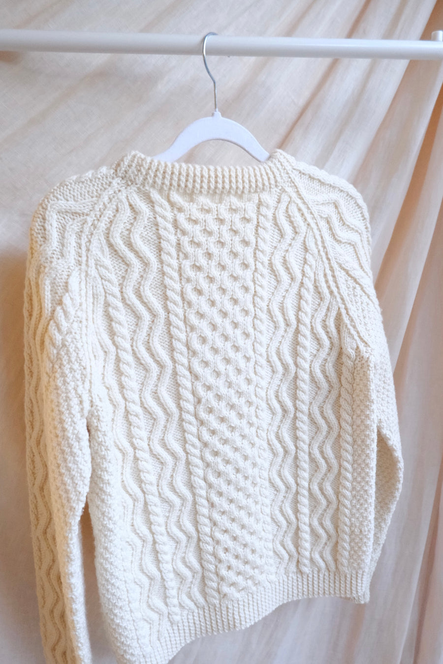 Cable Knit Jumper - S
