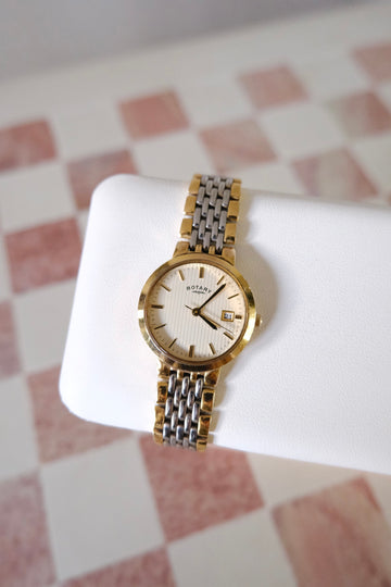 Rotary Gold Plated Two Tone Watch