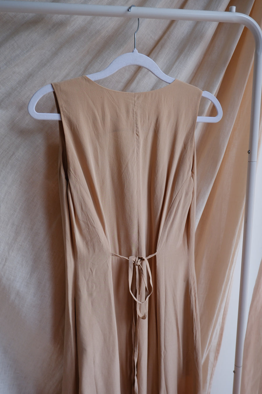 Silk Button-Down Dress - UK 8/10