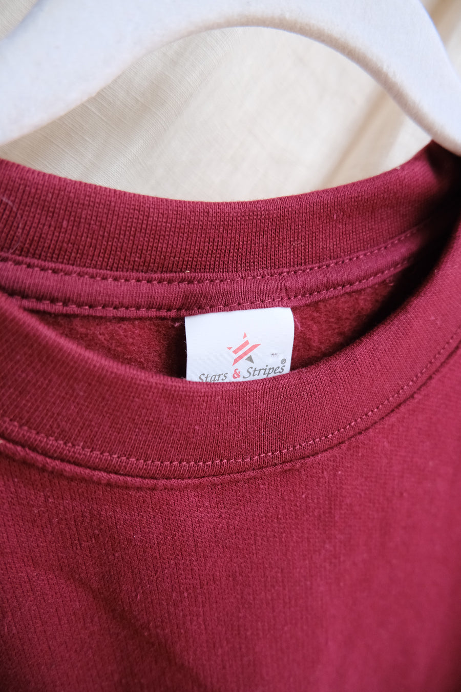 Burgundy Sweatshirt - S-M