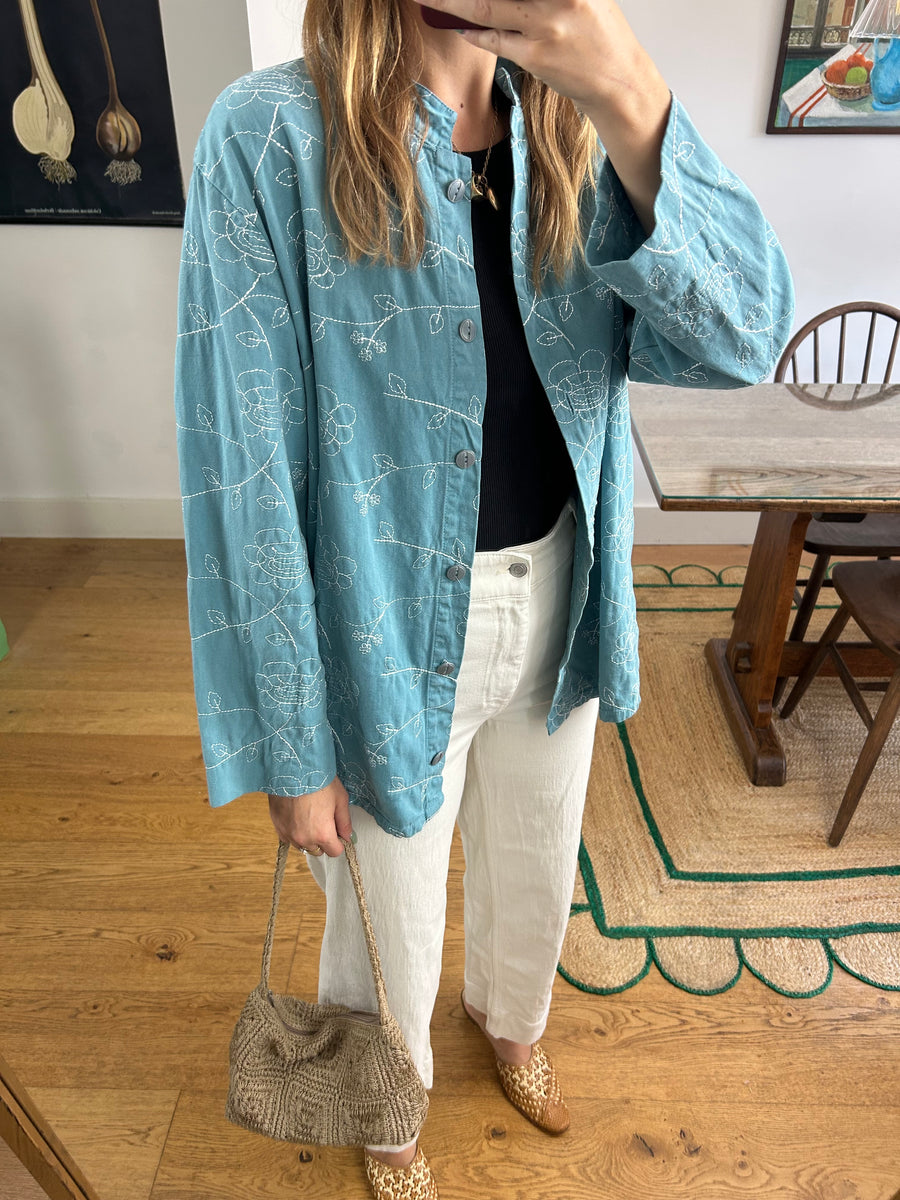 Embroidered Chore Jacket - M/L