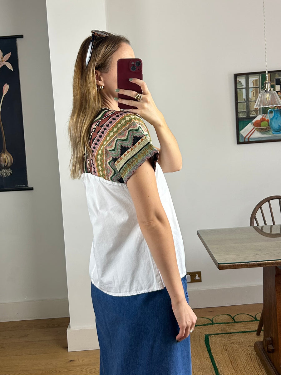 Tapestry Smock Top - S/M