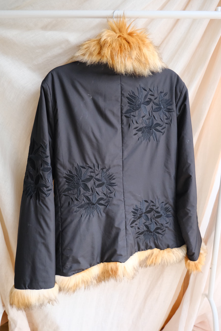 Embroidered Penny Lane Coat - S-M