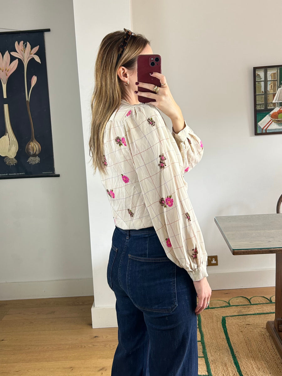 Silk Knotted Top - S-L