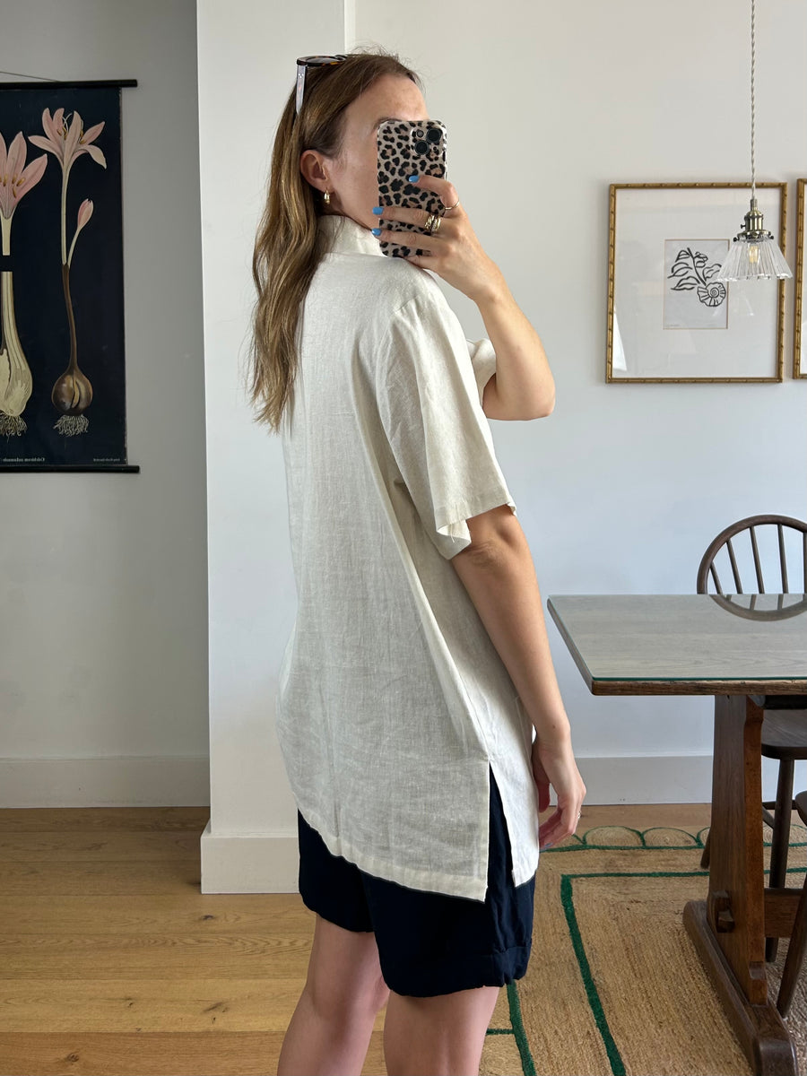 Cotton Embroidered Tunic - XL