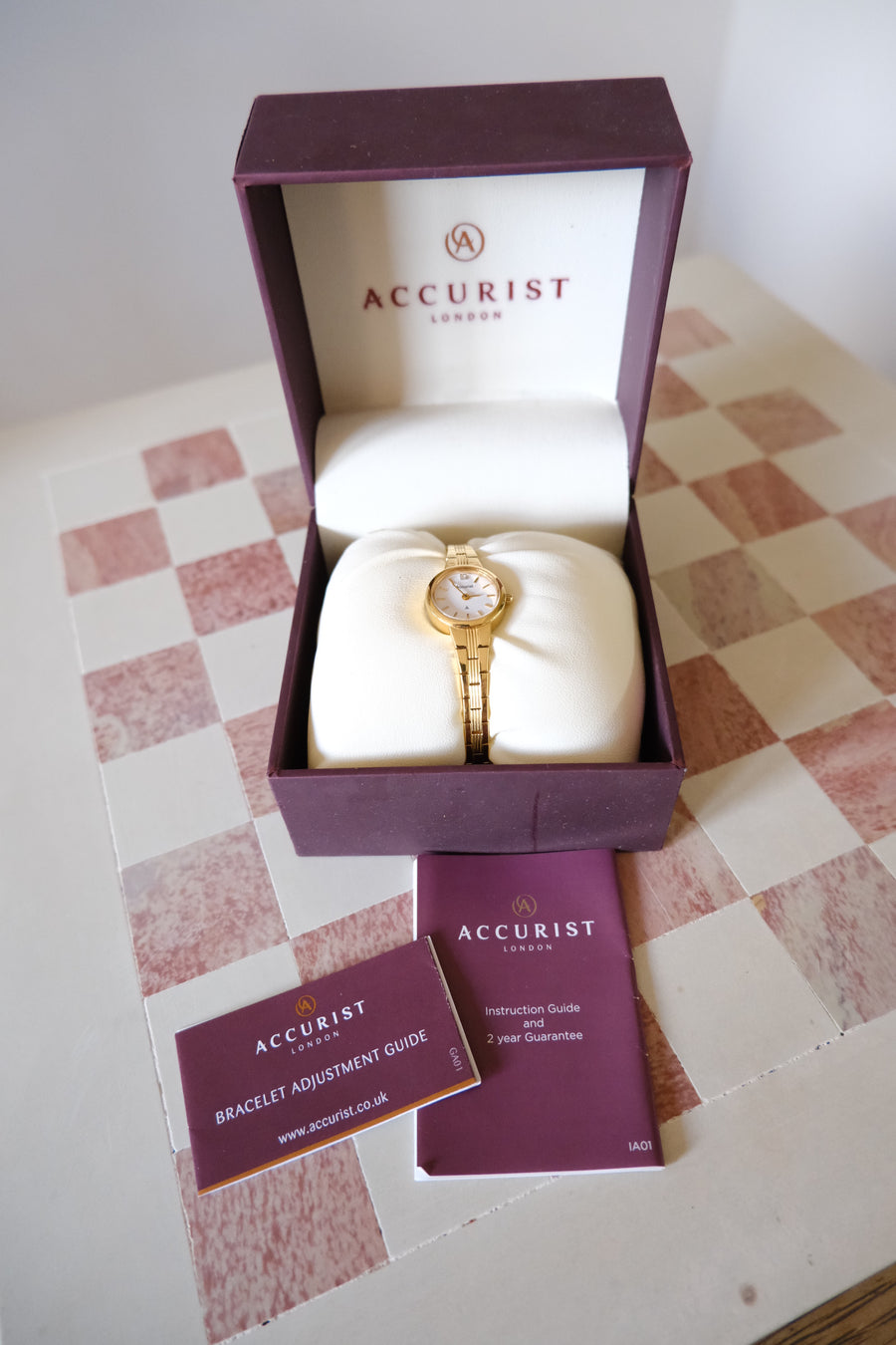 Accurist Gold Plated Watch