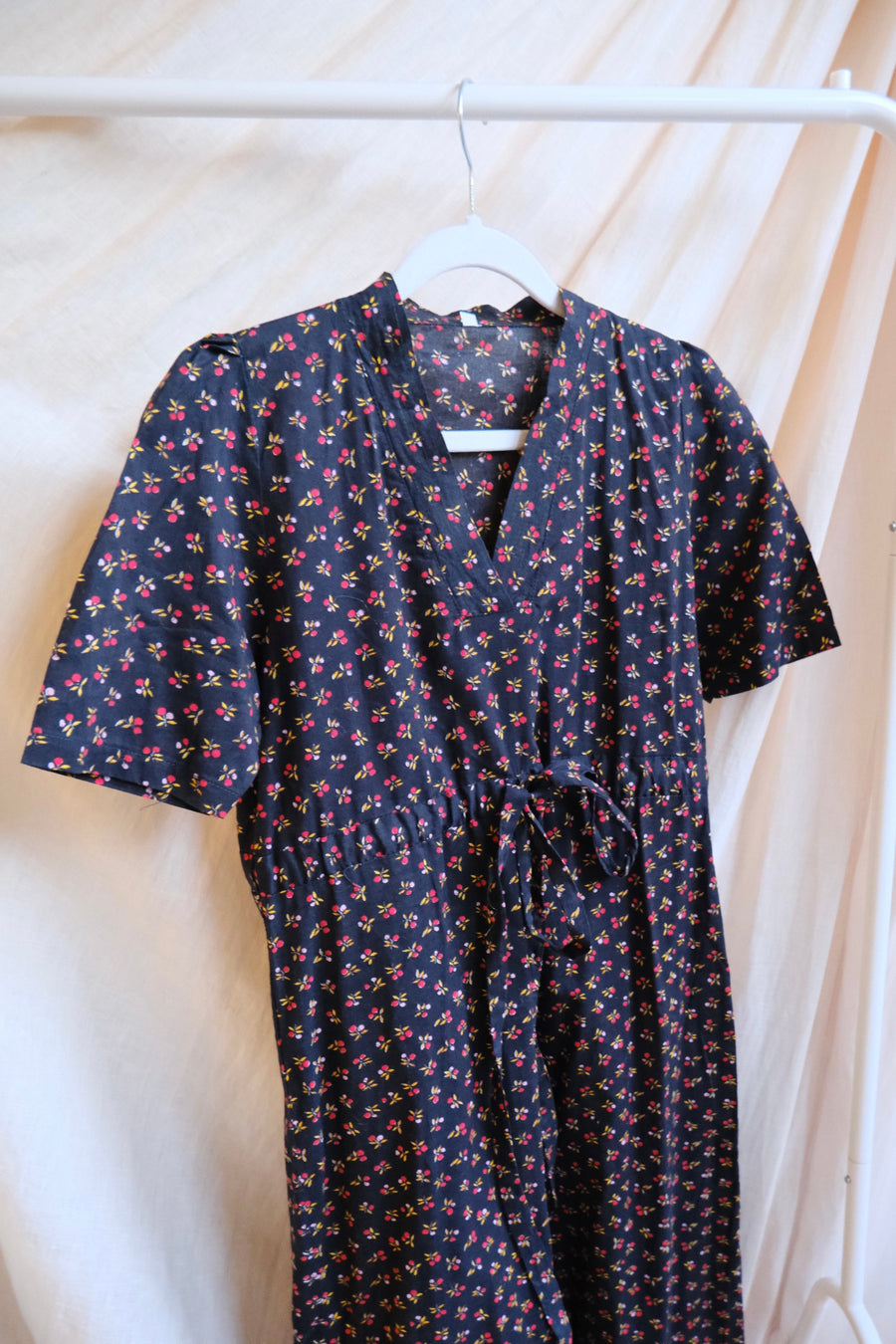 Cherry Print Dress - UK 8/10