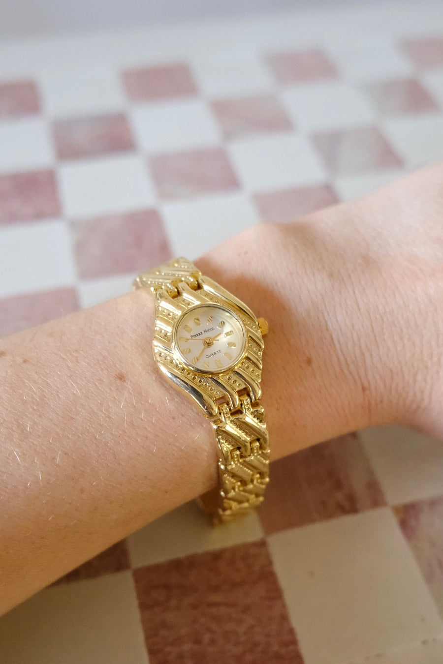 Pierre Nicol Gold Plated Watch