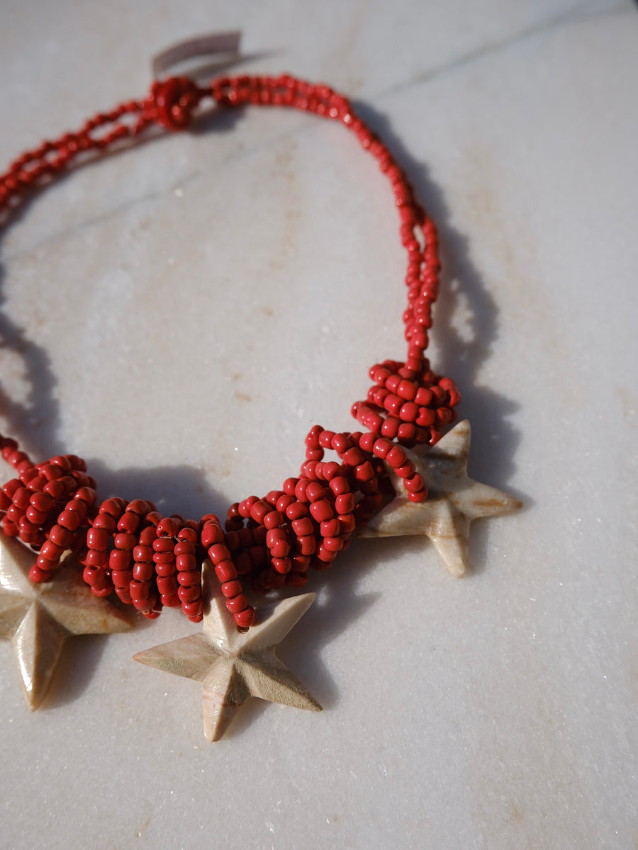 Bead Star Necklace
