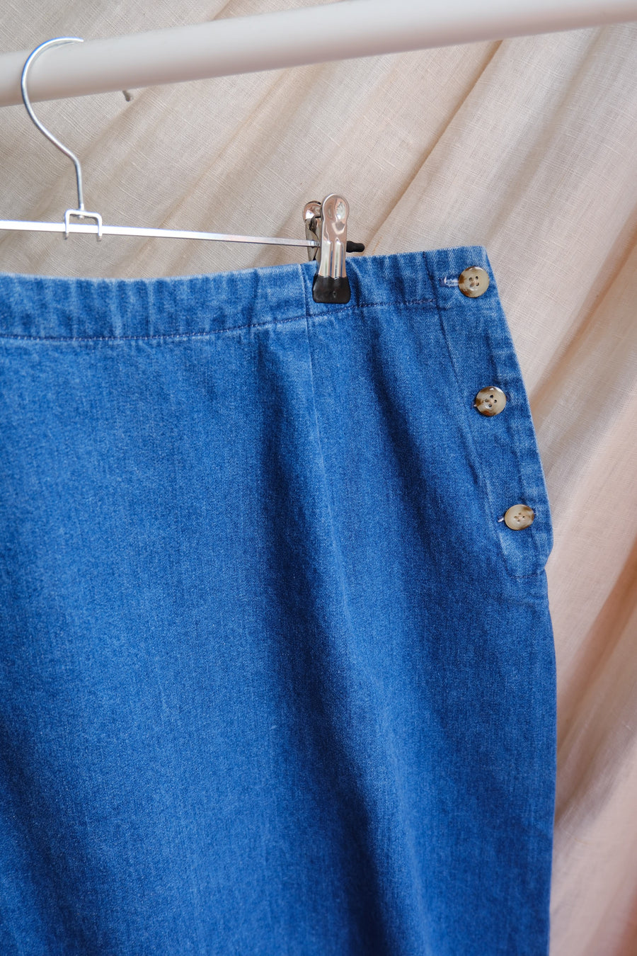 Denim Maxi Skirt - UK 10