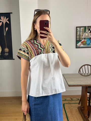 Tapestry Smock Top - S/M