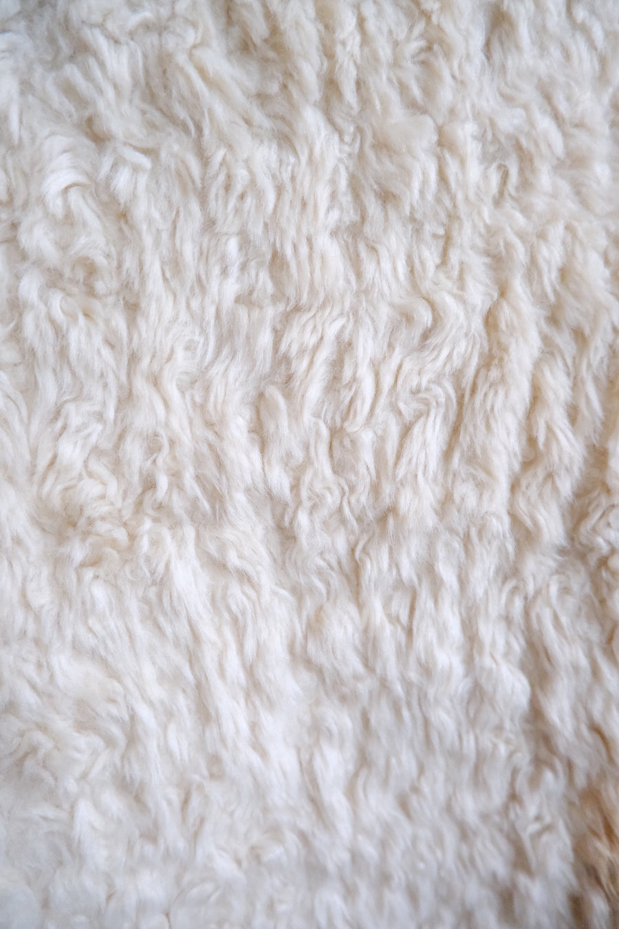 Faux Sheepskin Coat - S