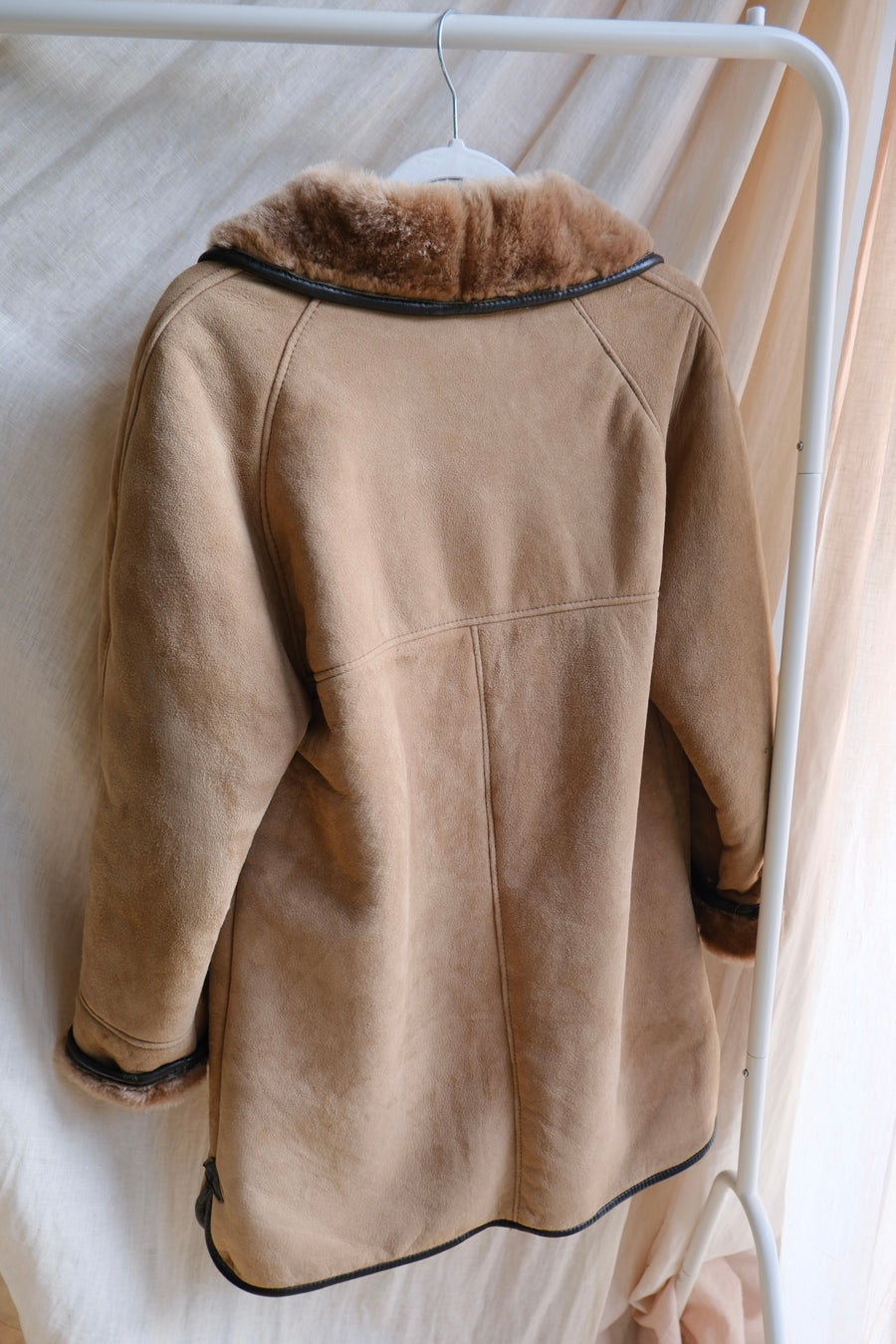 Suede Sheepskin Coat - S