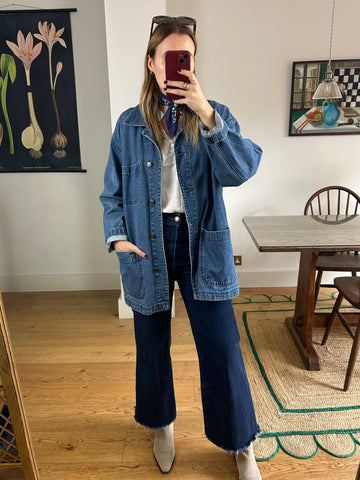 Denim Chore Jacket - L