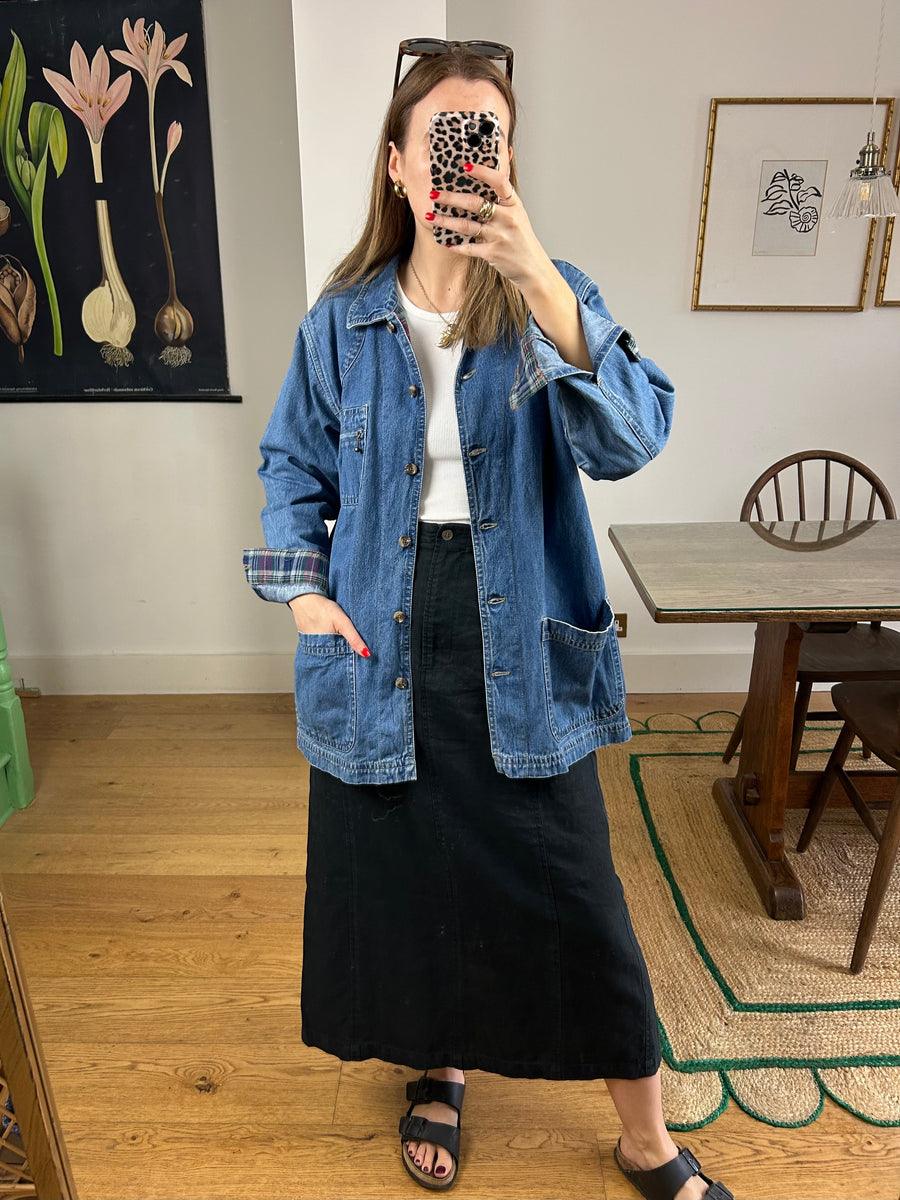 Denim Chore Jacket - M