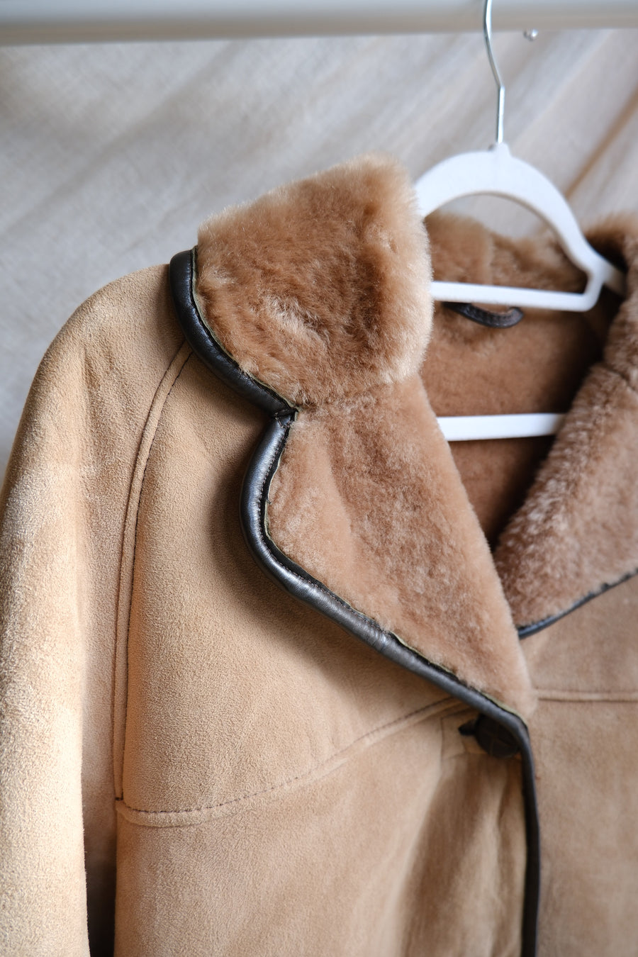 Suede Sheepskin Coat - S