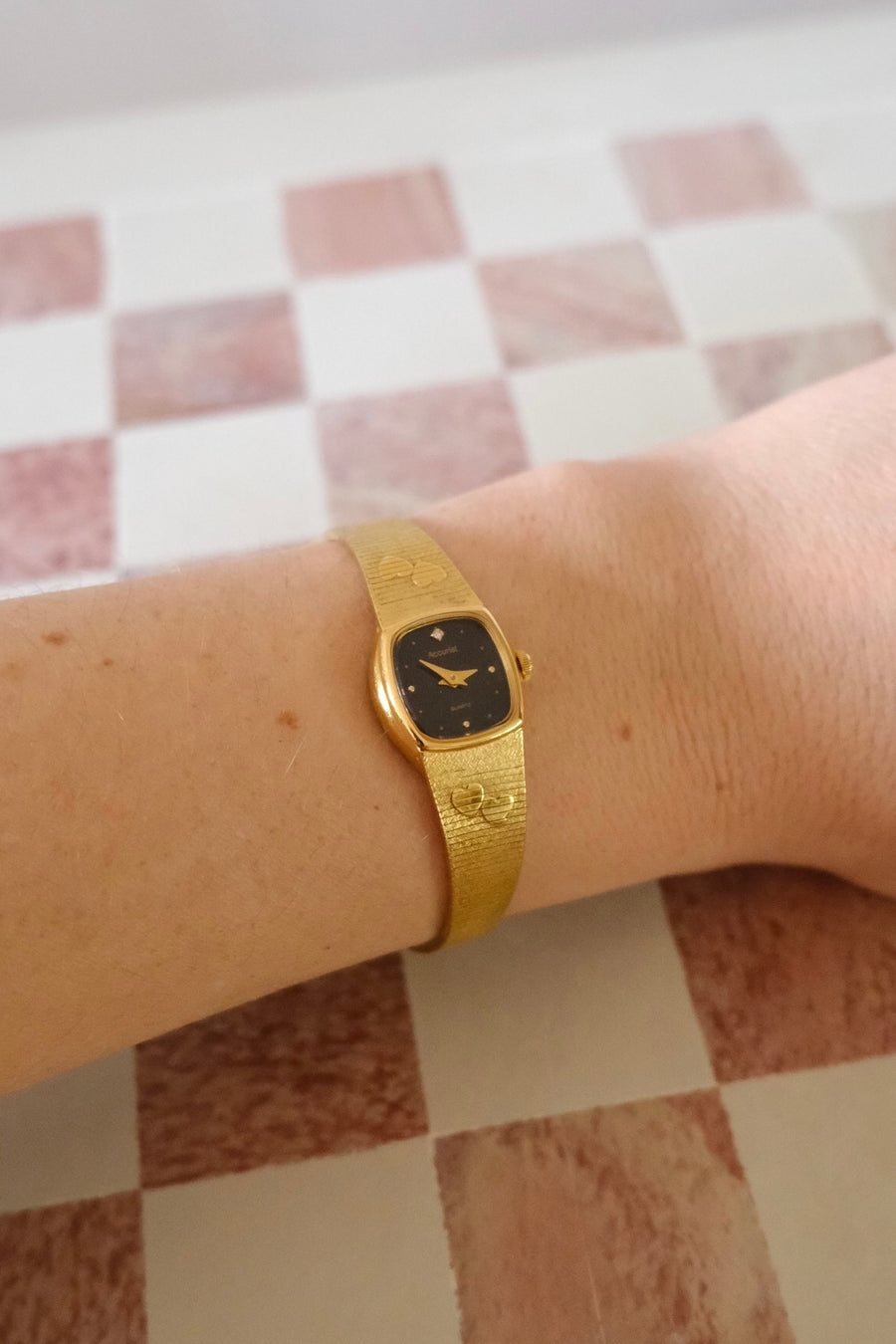 Accurist Gold Plated Heart Watch