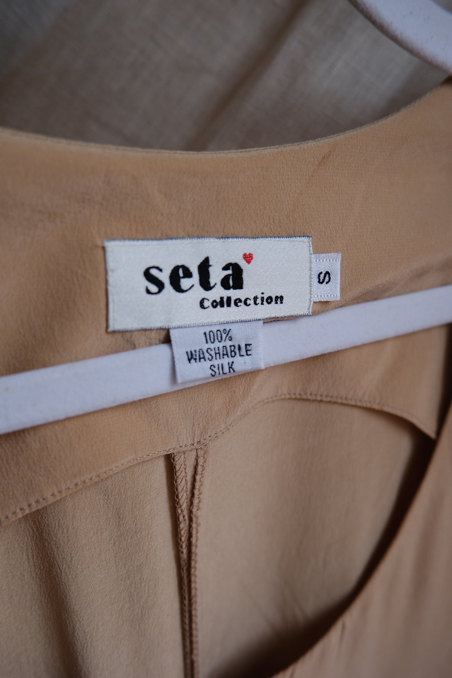 Silk Button-Down Dress - UK 8/10