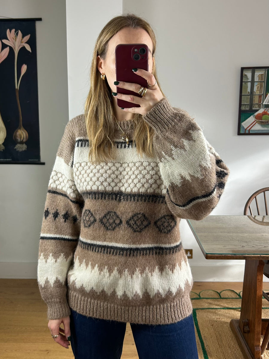 Peruvian Wool Jumper - M