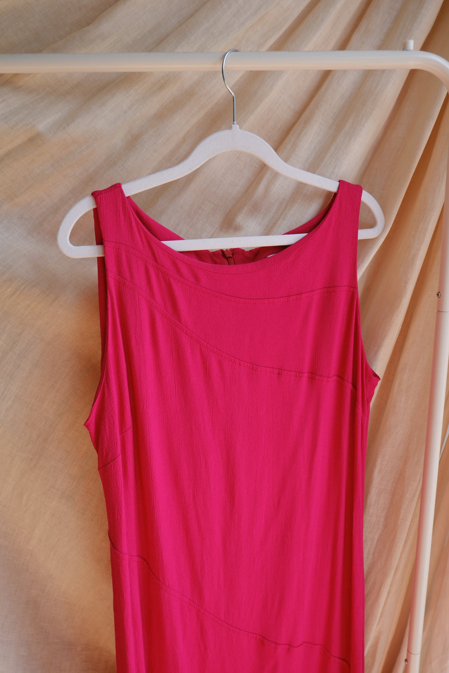 Pink Maxi Dress - UK 12-14